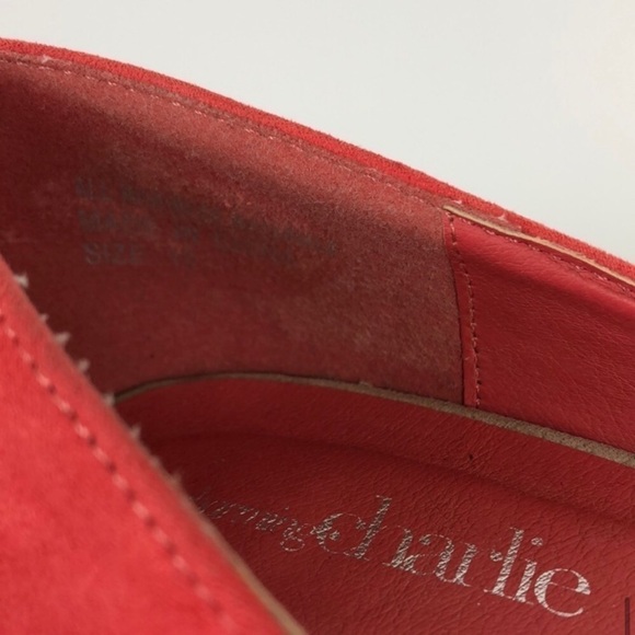 Charming Charlie salmon peep toe heels - Picture 7 of 8